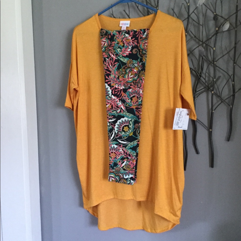 LuLaRoe Irma with OS leggings